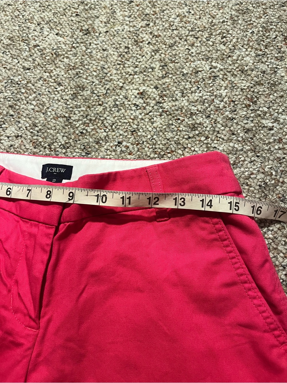J. Crew Classic 5" Chino Shorts in Bright Pink - Picture 5 of 7